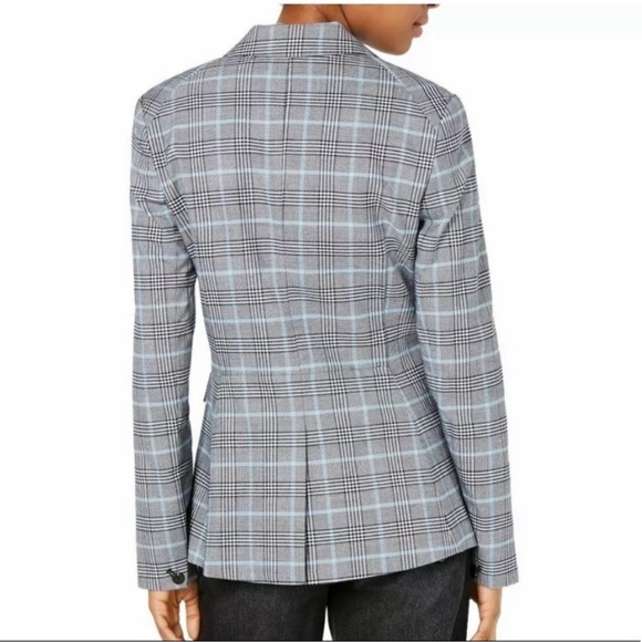 1.State Plaid Blazer Blue/Grey Size 6 - Picture 2 of 9